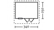 BUREAU DE JARDIN TRELLEBORG 45 M/M  380 X 3.0 M