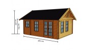 CHALET BOIS BERN 2 ::::::::::::::::  4.20 X 5.60 M