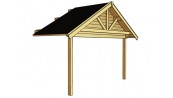 CHALET BOIS TORONTO + TERRASSE   4.20 X 6.60 M