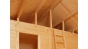 CHALET BOIS TORONTO + TERRASSE   4.20 X 6.60 M