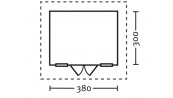 MAISON DE JARDIN DAVOS :::::::::: 3.80 X 3.00 M
