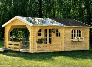 MAISON JARDIN AVEC TERRASSE   3.80 X 6.10 M