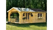 MAISON JARDIN AVEC TERRASSE   3.80 X 6.10 M