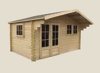 CHALET BOIS DE JARDIN EN KIT ::::: 5,05 x 4,15 m