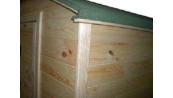 ABRI JARDIN PANNEAU BOIS 12 MM  1,8 x 1,8 M