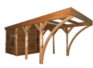 ABRI VOITURE AVEC REMISE  :::::::  3 x 7,05 M
