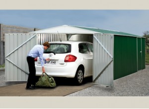 GARAGE METAL GRANDE HAUTEUR ::: 3,0 x 6,0 M
