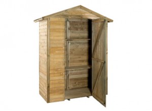 ABRI JARDIN PANNEAU BOIS   1.75 x 2.15 M