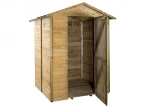 ABRI JARDIN PANNEAU BOIS   1.75 x 1.63 M