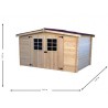 ABRI DE JARDIN BOIS 28 MM 3.15 x 3.04 M