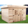 ABRI DE JARDIN BOIS 28 MM 3.39 x 2.35 M