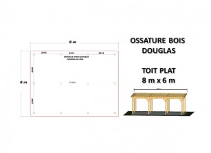 OSSATURE BOIS DOUGLAS