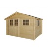 CHALET DE JARDIN EN BOIS MADRIERS 28 MM