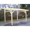 CARPORT MONOPENTE EN BOIS