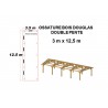 OSSATURE DOUGLAS DOUBLE PENTE