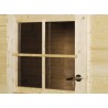 CHALET DE JARDIN EN BOIS 28 MM 4.05 x 3.16 M