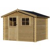 CHALET DE JARDIN EN BOIS MADRIER 28 MM