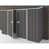 ABRI METAL COMPACT GRIS GARANTIE 30 ANS