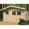 Abri de jardin madrier bois 34 mm