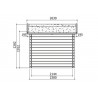 ABRI JARDIN BOIS 28mm - 6 m²