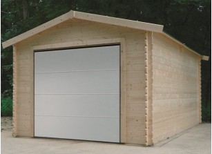 Des Garages Bois En Kit Avec Porte Motorisée Le Tout à Prix