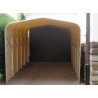 GARAGE PVC PLIANT A FIXER AU SOL 2,80 x 5,15 M 