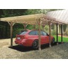 CARPORT EN BOIS AUTOCLAVE