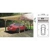 CARPORT EN BOIS AUTOCLAVE