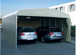 GARAGE PVC PLIANT "DOUBLE" ::::: 6x6,3 M 