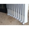 GARAGE PVC PLIANT "XS" :::::::::::: 2,5x5,15 M 