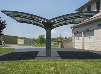 CARPORT DOUBLE DESIGN 