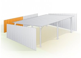 Bardage supplémentaire pour module réf ID3405