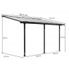 TOIT TERRASSE ALU DISCOUNT 15 m²