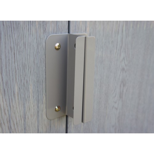 ABRI METAL ASPECT BOIS VIEILLI 6m²