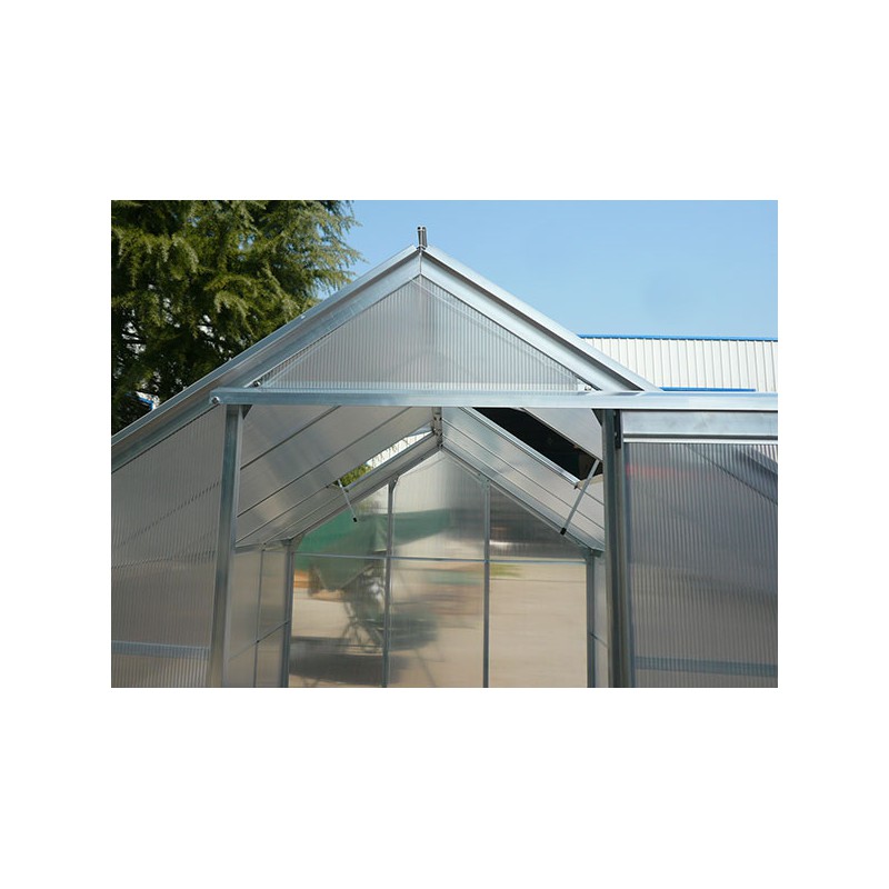 Serre de jardin Popular 5 m² en polycarbonate 4 mm - SERRES-ET-ABRIS.