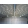 ABRI METAL GRIS ASPECT BOIS VIEILLI
