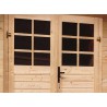 Chalet de jardin madrier bois 19 mm