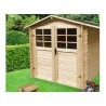 Chalet de jardin madrier bois 19 mm