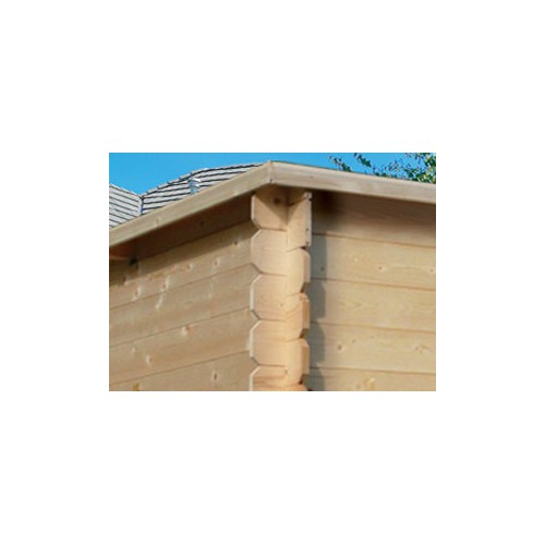 Abri de jardin madrier bois 28 mm