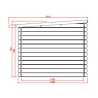 Abri de jardin madrier bois 28 mm