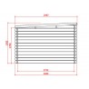Abri de jardin madrier bois 34 mm