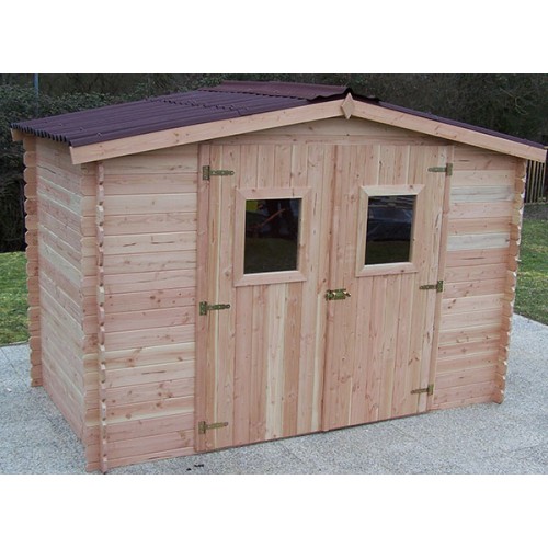 ABRI JARDIN BOIS DOUGLAS 20 MM