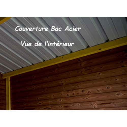 Revêtement polyester intérieur pour bac acier galvanisé en toiture