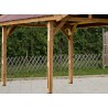 CARPORT BOIS THERMO TRAITÉ PIEDS MOISÉS