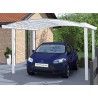 CARPORT ALU TOIT POLYCARBONATE CINTRÉ