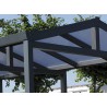 CARPORT DOUBLE HAUT DE GAMME EN ALUMINIUM ET POLYCARBONATE