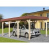 CARPORT TOIT PLAT - BOIS AUTOCLAVE