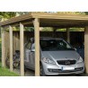 CARPORT DOUBLE BOIS TRAITÉ + PAROIS