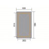 CARPORT AUTOCLAVE TOIT 4 PANS