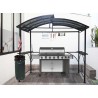 CARPORT BARBECUE ACIER